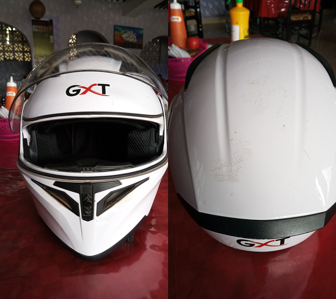 GXT Helmet: 17,000kms down the road